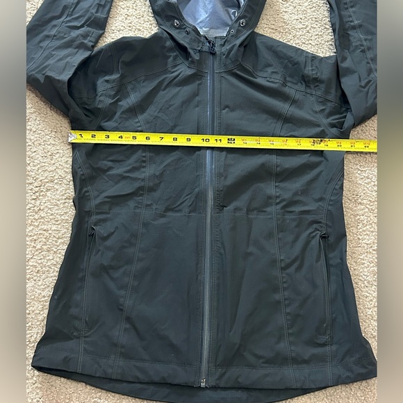 Kuhl Jacket Women’s Medium Projekt Jetstream Packable Rain Jacket Green Nylon - Picture 8 of 10